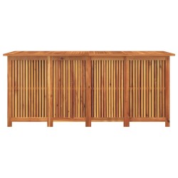 Boîte de rangement de jardin 175x80x75 cm bois massif d'acacia 529743529743