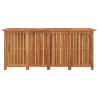 Boîte de rangement de jardin 175x80x75 cm bois massif d'acacia 529743529743
