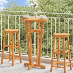 Table de bar de jardin Ø60x105 cm Bois d'acacia solide 529746529746