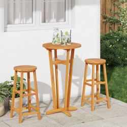Table de bar de jardin Ø60x105 cm Bois d'acacia solide 529746529746
