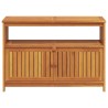 Table console de jardin 110x35x75 cm bois massif d'acacia 529747529747