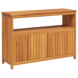Table console de jardin 110x35x75 cm bois massif d'acacia 529747529747