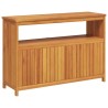 Table console de jardin 110x35x75 cm bois massif d'acacia 529747529747