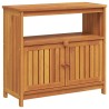 Table console de jardin 80x35x75 cm bois massif d'acacia 529748529748