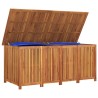 Boîte de rangement de jardin 200x80x75 cm bois massif d'acacia  529753529753