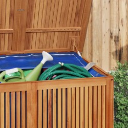 Boîte de rangement de jardin 150x80x75 cm bois massif d'acacia 529763529763