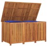 Boîte de rangement de jardin 150x80x75 cm bois massif d'acacia 529763529763