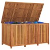 Boîte de rangement de jardin 150x80x75 cm bois massif d'acacia 529763529763
