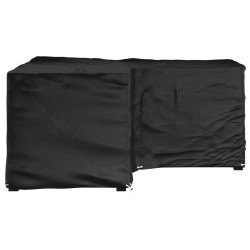 Housse de salon de jardin en forme de L 12 œillets 185x185x90cm 529802529802