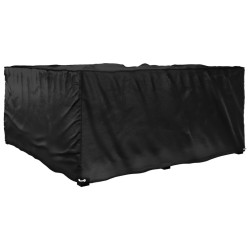Housse de salon de jardin en forme de L 12 œillets 185x185x90cm 529802529802