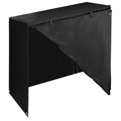 Housse de balancelle 8 œillets 125x90x135/165 cm PE 529859529859