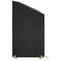 Housse de banc de jardin 8 œillets 190x70x70/88 cm polyéthylène 529864529864