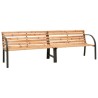 Banc double de jardin 225 cm Bois de sapin massif 529866529866