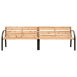 Banc double de jardin 225 cm Bois de sapin massif 529866529866