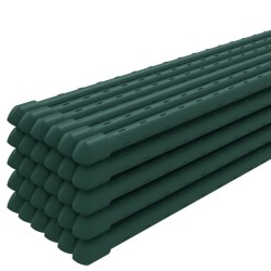Piquets pour plantes de jardin 30 pcs vert 90 cm acier 529869529869