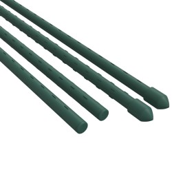 Piquets pour plantes de jardin 30 pcs vert 90 cm acier 529869529869