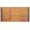 Table de jardin et pieds en forme de U 160x80x75 cm bois acacia 529870529870