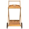 Chariot à thé 54x87x90 cm bois massif d'acacia 529889529889