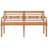 Banc Batavia 150 cm Bois massif de teck 529893529893