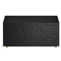 Housse de banc de jardin 12 œillets 210x70x70/88cm polyéthylène 529899529899