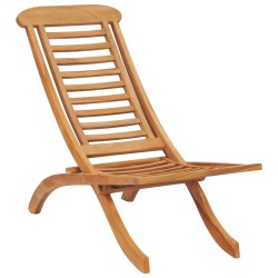 Chaise de jardin pliable 50x90x69 cm Bois de teck massif 529911529911