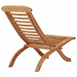 Chaise de jardin pliable 50x90x69 cm Bois de teck massif 529911529911