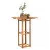 Table de bistro 75x75x110 cm Bois d'acacia massif 529919529919