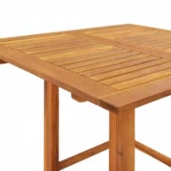 Table de bistro 75x75x110 cm Bois d'acacia massif 529919529919