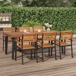 Table de jardin 200x100x75 cm bois d'acacia solide 529936529936