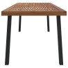 Table de jardin 200x100x75 cm bois d'acacia solide 529936529936