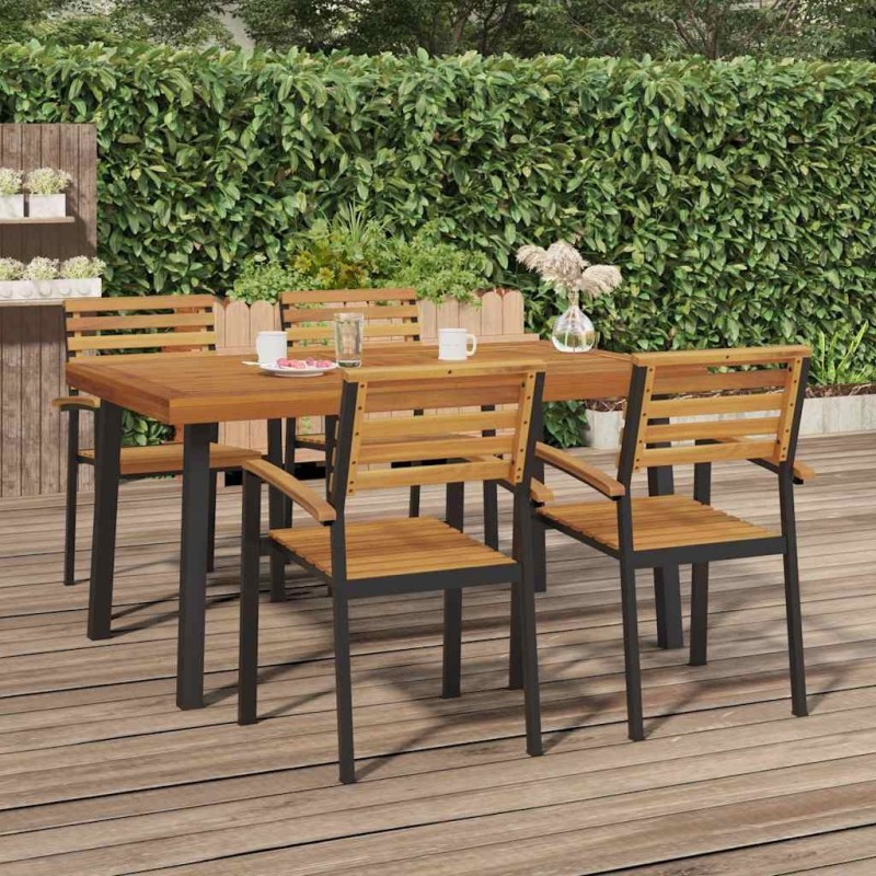 Table de jardin 150x90x75 cm Bois d'acacia solide 529937529937