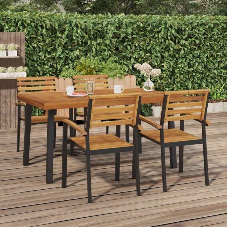Table de jardin 150x90x75 cm Bois d'acacia solide 529937529937