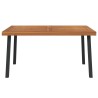 Table de jardin 150x90x75 cm Bois d'acacia solide 529937529937