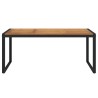 Table de jardin et pieds en forme de U 180x90x75 cm bois acacia 529940529940