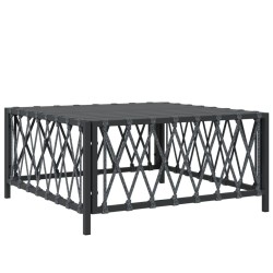 Salon de jardin avec coussins 5 pcs anthracite acier 529954529954