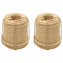 Cordes en sisal 2 pcs 12 mm 250 m 529981529981