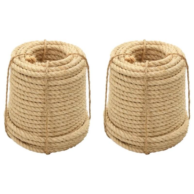 Cordes en sisal 2 pcs 12 mm 250 m 529981529981