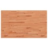 Dessus de table 100x60x1,5cm rectangulaire bois massif de hêtre 529982529982