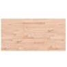 Dessus de table 100x50x4 cm rectangulaire bois massif de hêtre 529986529986