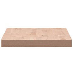 Dessus de table 100x50x4 cm rectangulaire bois massif de hêtre 529986529986