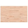 Dessus de table 100x60x2,5cm rectangulaire bois massif de hêtre 529987529987