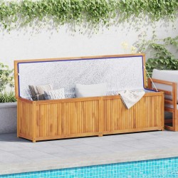 Boîte de jardin 200x50x55 cm Bois massif de teck 529996529996
