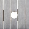 Table de jardin Gris 200x100x75 cm Bois d'acacia solide 530000530000