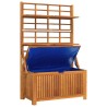 Boîte de rangement avec treillis 99x50x160 cm Acacia massif 530037530037