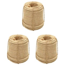 Cordes en sisal 3 pcs 14 mm 530041530041