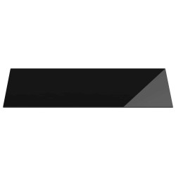 Plateau de table 4 pcs Noir verre trempé 530048530048