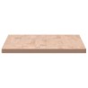 Dessus de table 100x50x2,5cm rectangulaire bois massif de hêtre 530049530049