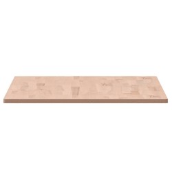Dessus de table 100x60x1,5cm rectangulaire bois massif de hêtre 530051530051