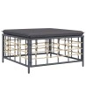 Salon de jardin 7 pcs avec coussins anthracite résine tressée 530084530084