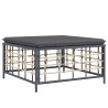 Salon de jardin 6 pcs avec coussins anthracite résine tressée 530095530095